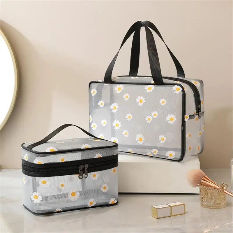 2pcs Travel Cosmetics Pouch