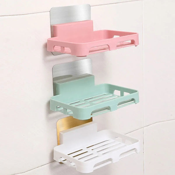 Wall mounted soap holder
