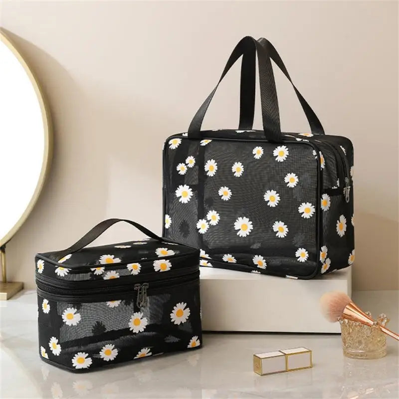 2pcs Travel Cosmetics Pouch