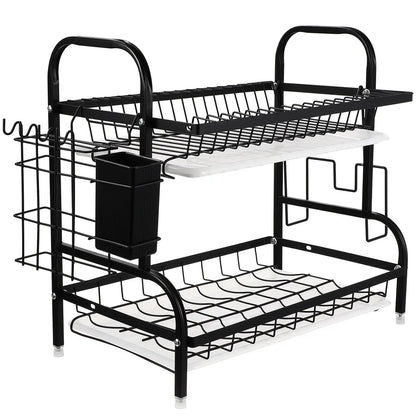 2 and 3 tier dish drying rack