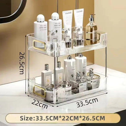 2-Tier Makeup Desk Organizer