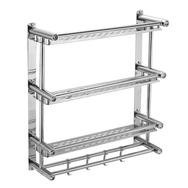 Multipurpose 3 Layer Steel Shelf Rack