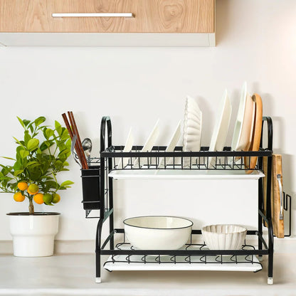 2 and 3 tier dish drying rack