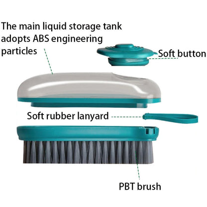 Liquid Soap Dish Washing Cleaning Brush