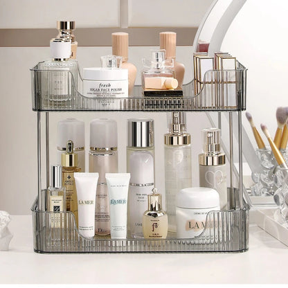 2-Tier Makeup Desk Organizer