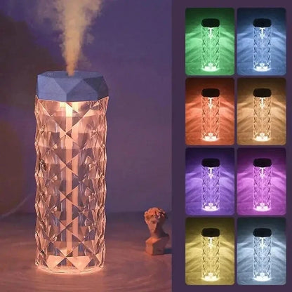 1000 ML USB Essential Oil Diffuser with 7-Color Light Cool Mist Humidifier