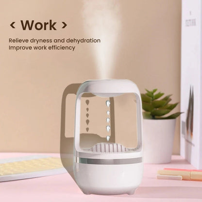 anti gravity water droplets humidifier