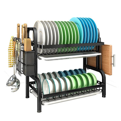 2 and 3 tier dish drying rack