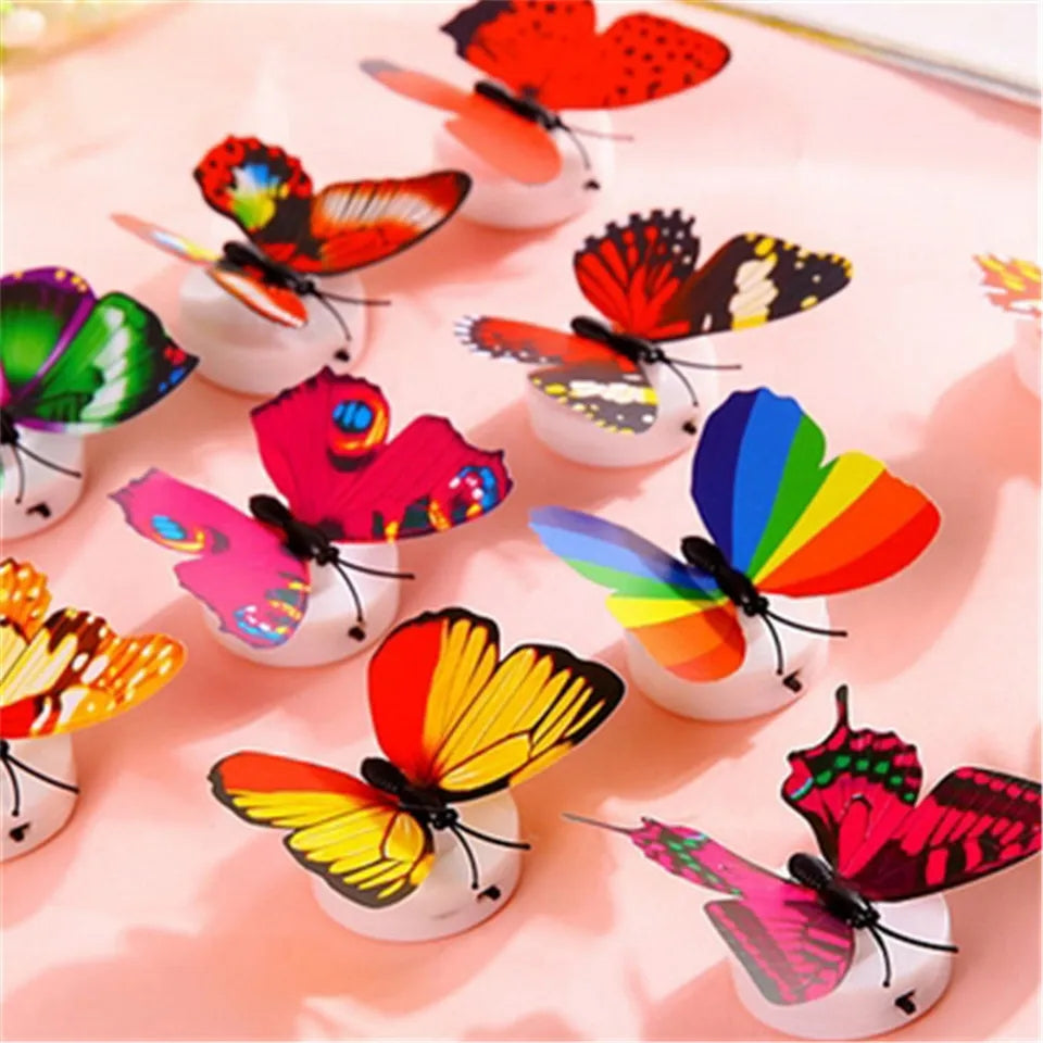 12pcs Led Butterfly Sticker