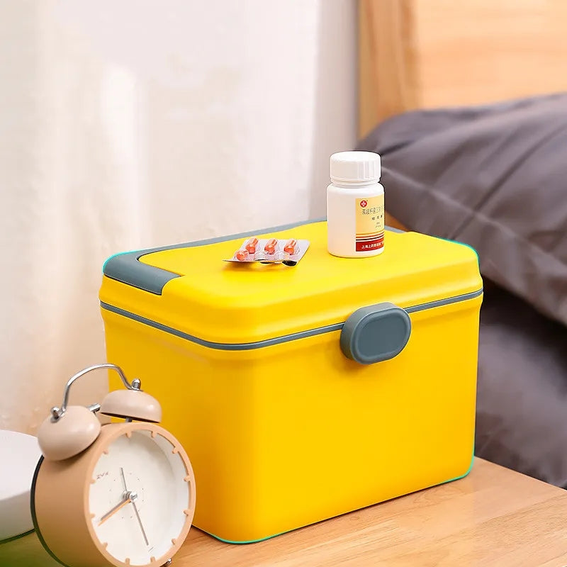 2 layer First Aid Storage Box