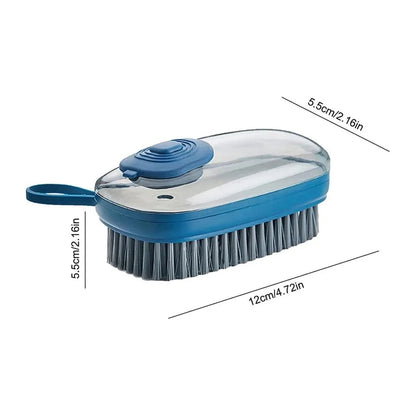 Liquid Soap Dish Washing Cleaning Brush