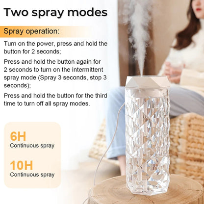 1000 ML USB Essential Oil Diffuser with 7-Color Light Cool Mist Humidifier