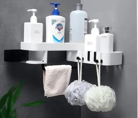 Wall mounted multi purpose self for bathroom and kitchen