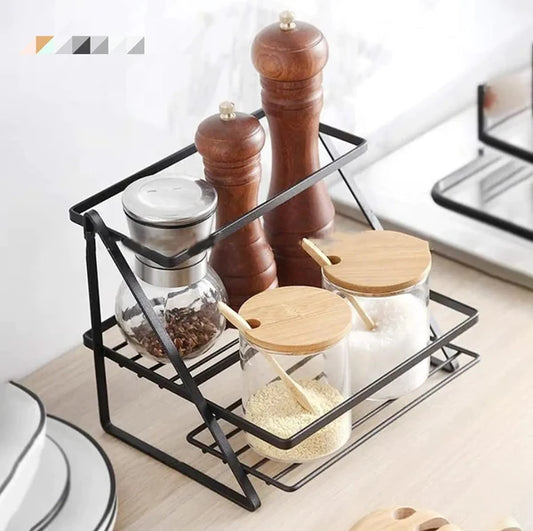 Double layer shelf rack - Two layer kitchen rack