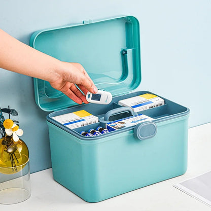 2 layer First Aid Storage Box