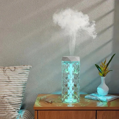 1000 ML USB Essential Oil Diffuser with 7-Color Light Cool Mist Humidifier