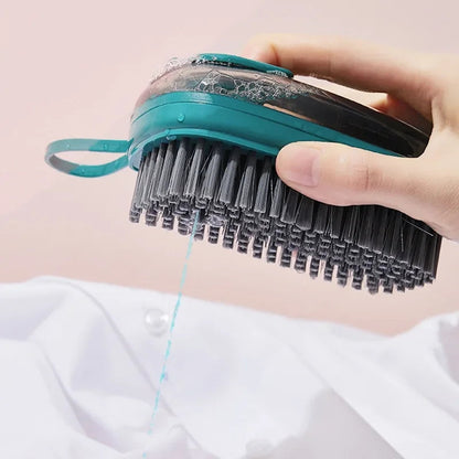 Liquid Soap Dish Washing Cleaning Brush