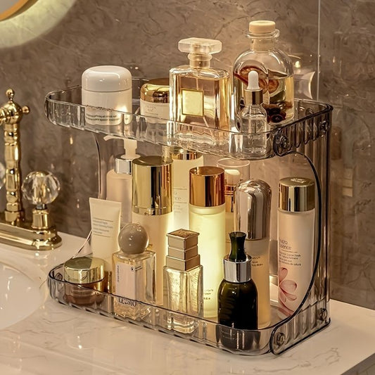 2 Tier Luxury Acrylic Makeup Organizer