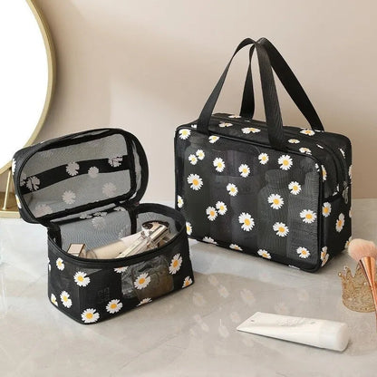 2pcs Travel Cosmetics Pouch