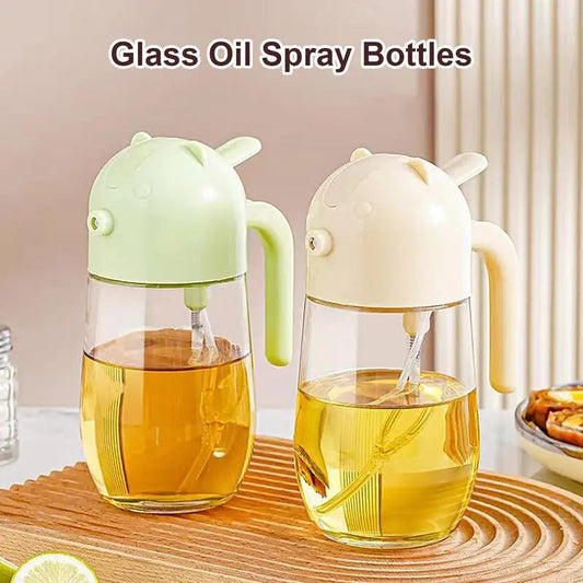 2 in 1 Glass Oil Sprayer and Dispenser