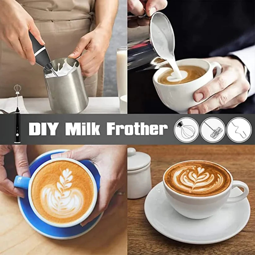 USB operated coffee and egg beater