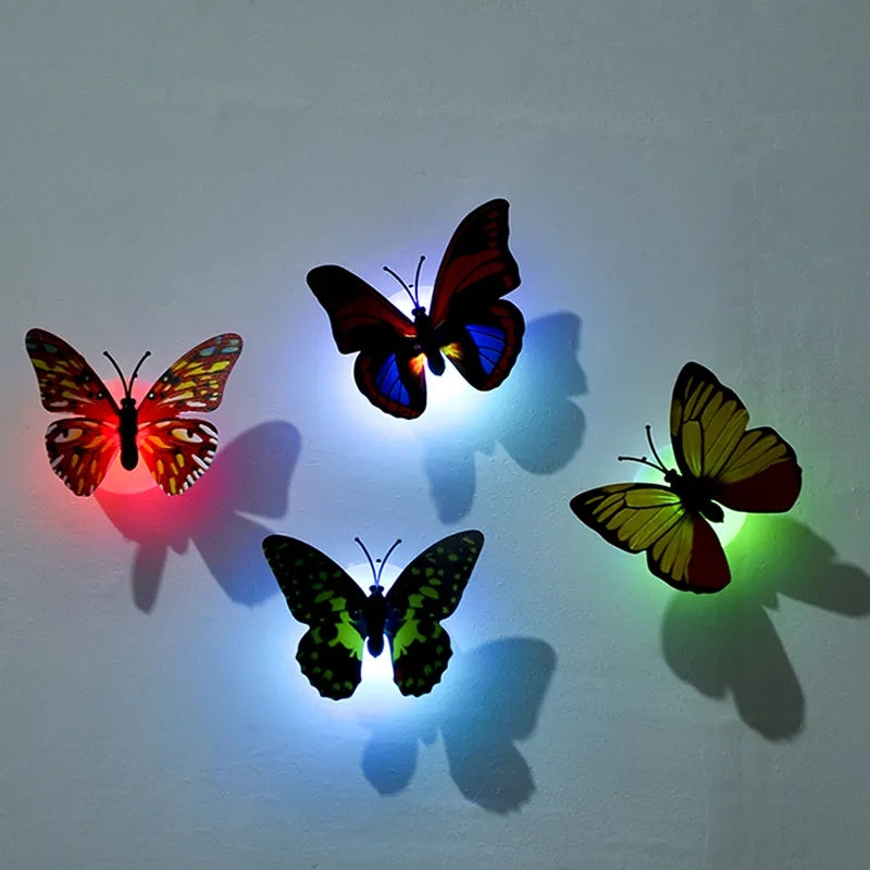 12pcs Led Butterfly Sticker