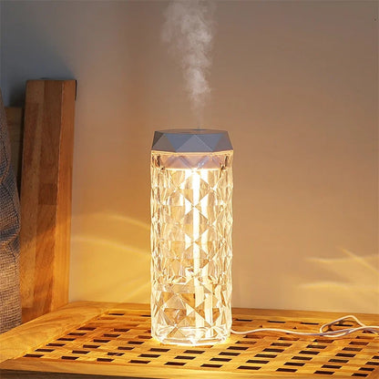 1000 ML USB Essential Oil Diffuser with 7-Color Light Cool Mist Humidifier