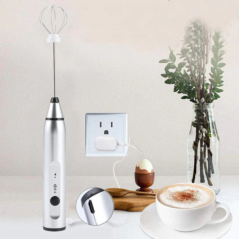 USB operated coffee and egg beater