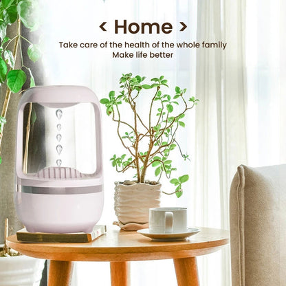 anti gravity water droplets humidifier