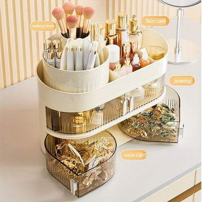 Large Capacity Desktop Cosmetics And Jewellery Organizer