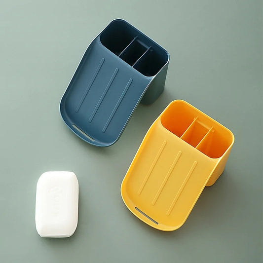 Drain Soap Holder With Storage Box