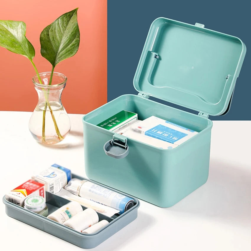 2 layer First Aid Storage Box