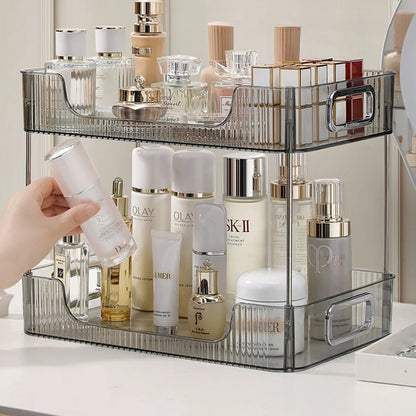 2-Tier Makeup Desk Organizer