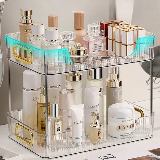 2-Tier Makeup Desk Organizer