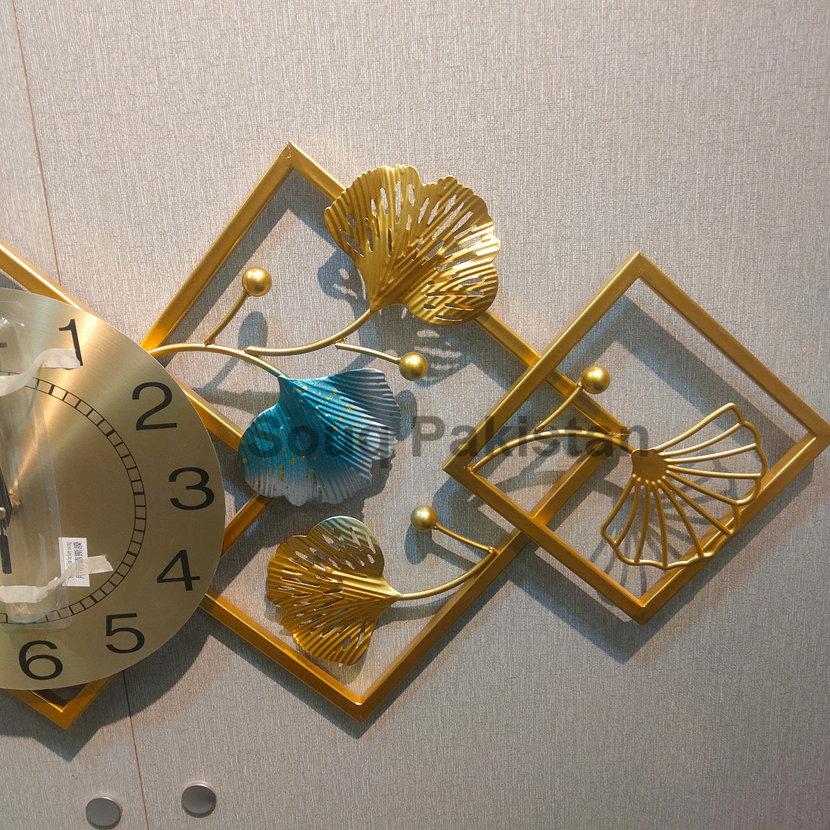 Wall Ornament imported metallic clock