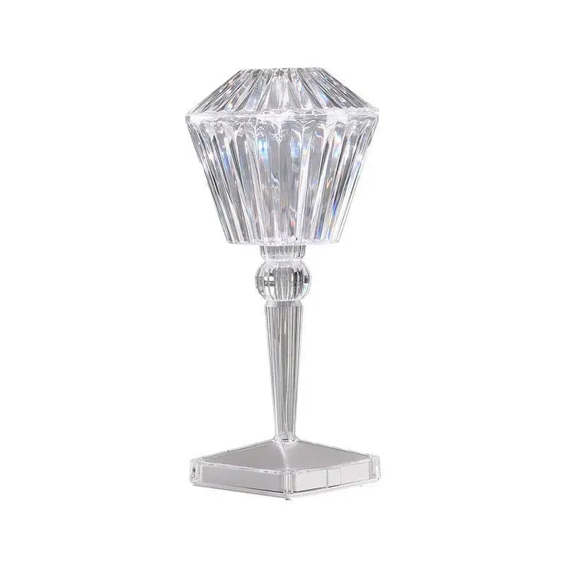 Crystal Rose Diamond Table Lamp