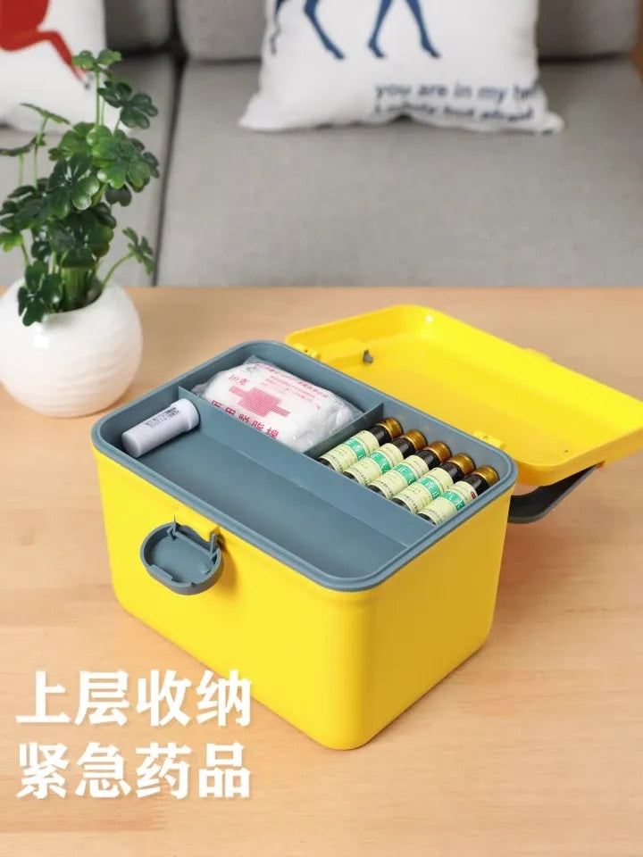 2 layer First Aid Storage Box