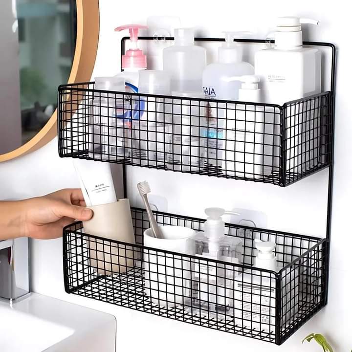 2 Layer Metal Storage Rack ( Premium Quality)