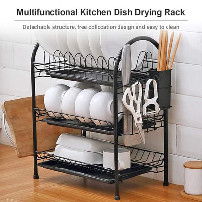 3 Tier Dish Drying Rack