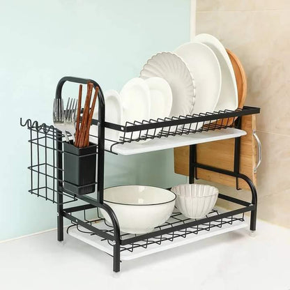 2 and 3 tier dish drying rack