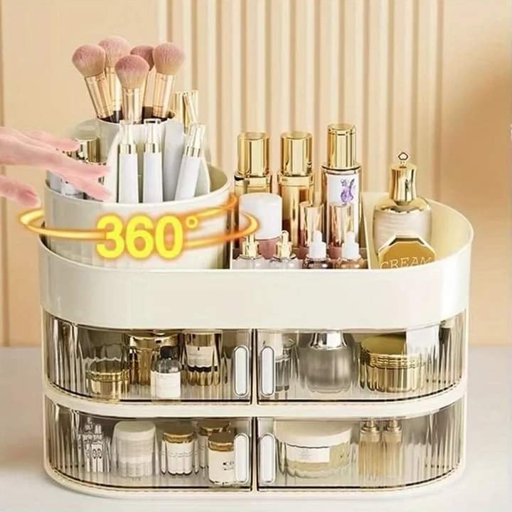 Large Capacity Desktop Cosmetics And Jewellery Organizer