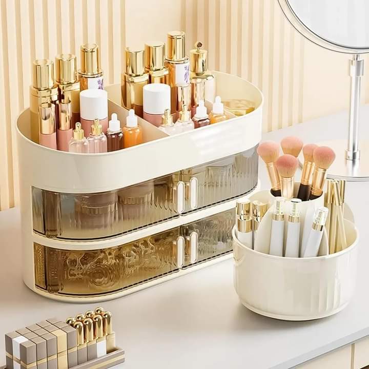 Large Capacity Desktop Cosmetics And Jewellery Organizer