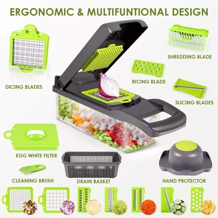 12 in 1 Multifunctional Vegetables Slicer