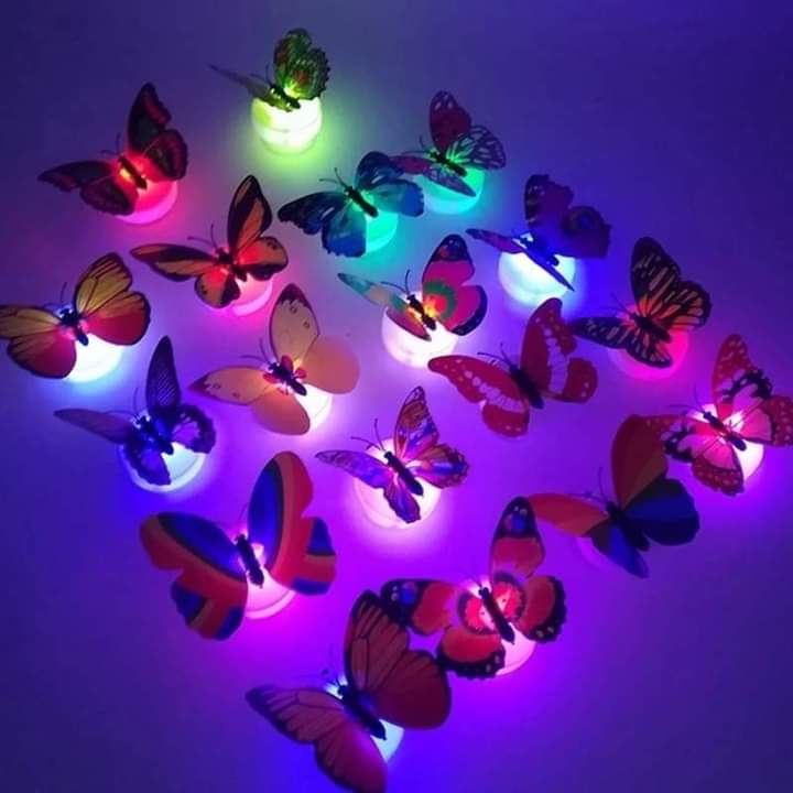 12pcs Led Butterfly Sticker