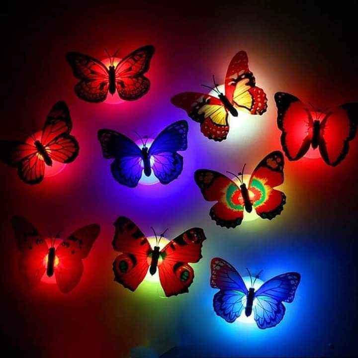 12pcs Led Butterfly Sticker