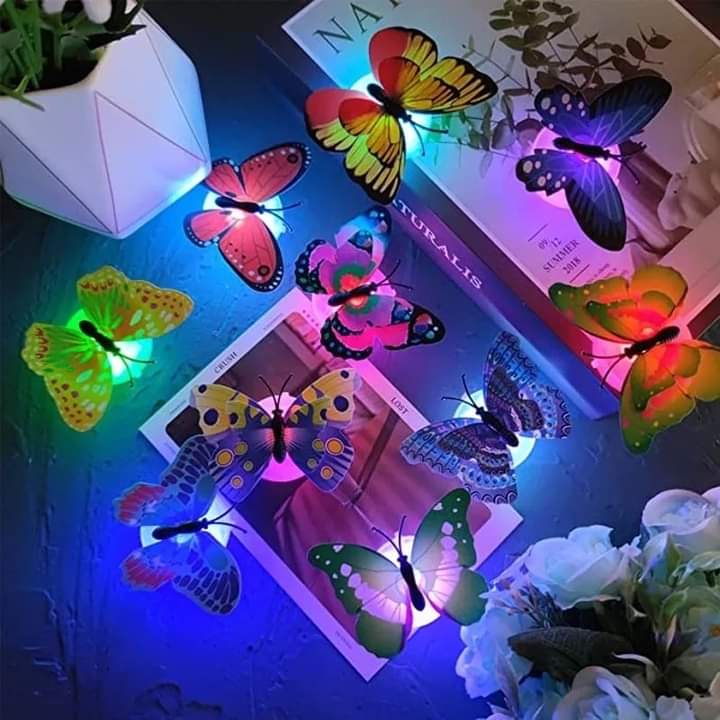 12pcs Led Butterfly Sticker