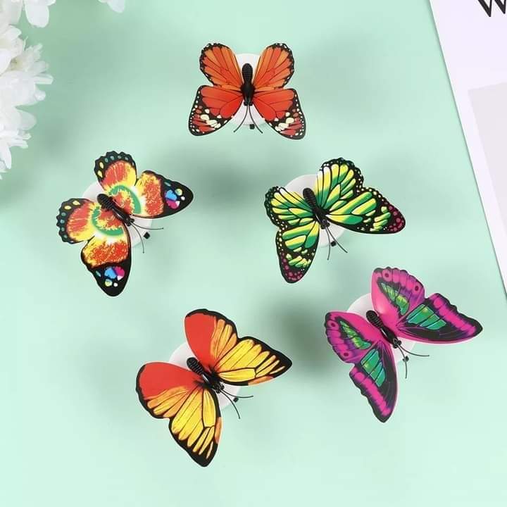 12pcs Led Butterfly Sticker