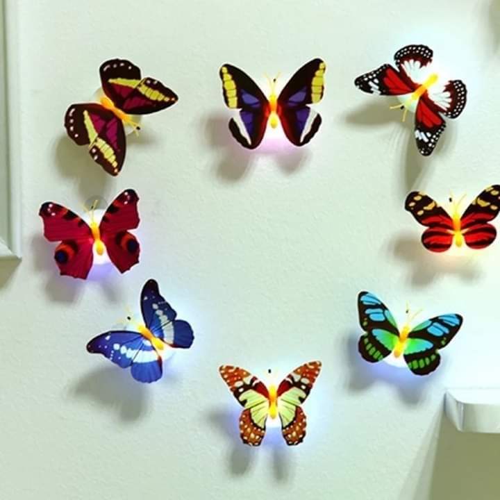 12pcs Led Butterfly Sticker