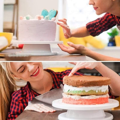 Cake Turntable Rotating Tray