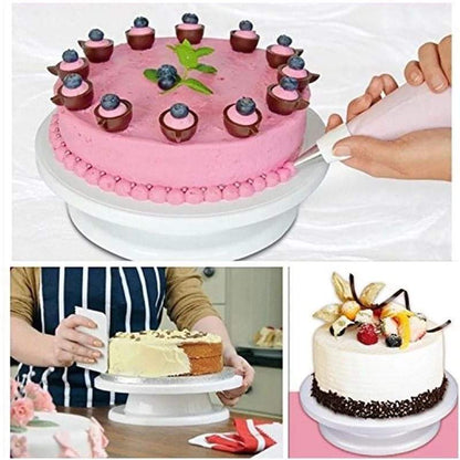 Cake Turntable Rotating Tray